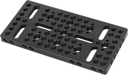 Çok Amaçlı Montaj Peyniri Plakası, Dönme Emniyeti Pimleri için Delikli – 3642