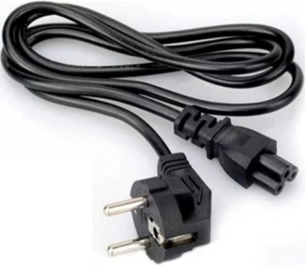 (1270) 1.5 Metre Pc Mönitör Fişi 3x0,75 Mm 3 Pin Yonca 220v 10a Adaptör Laptop Yazıcı Power Güç Kablosu ile uyumlu