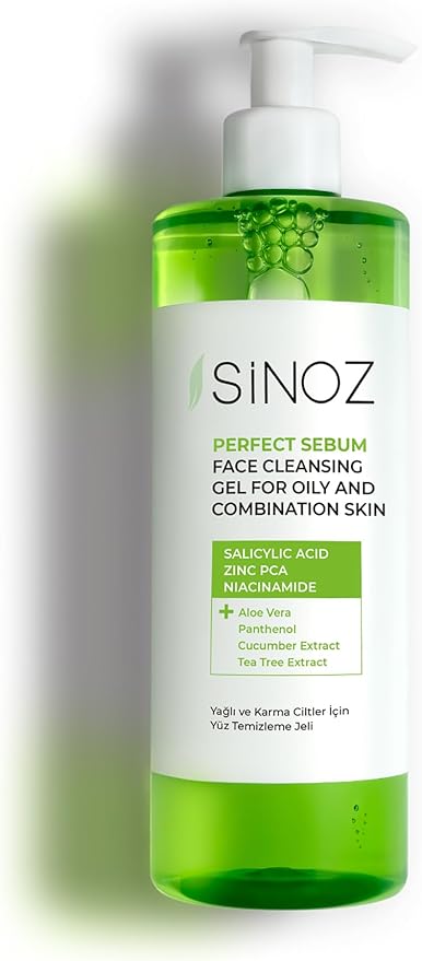 Yağlı ve Karma Ciltler için Sebum Dengeleyici Yüz Temizleme Jeli 400 ml