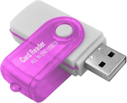 PC için USB SD Kart Okuyucu, Micro SD Karttan USB Adaptörüne, Kamera için MS Duo/Micro MS Kart Okuyucu Hafıza Kartı Okuyucu, PC/Dizüstü Bilgisayar için Kart Okuyucu MOR