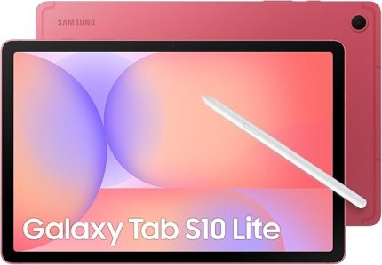 Galaxy Tab S10 Lite, WiFi Android Tablet, 6GB RAM, 128GB Depolama Alanı, Mercan, 10.9 İnç, 90Hz Ekran, Samsung DeX, S Pen Dahil, IP42 (Samsung Türkiye Garantili)