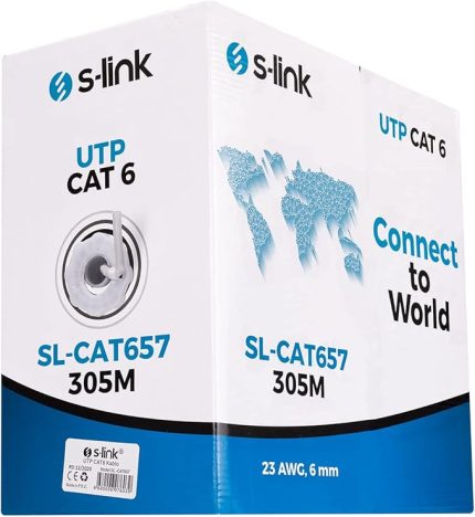 SL-CAT657 305m 23AWG Utp CAT6 Kablo