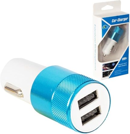 ÇAKMAK ARAÇ ŞARJI USB 2 PORT 5 V 2.1 A
