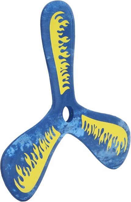 Yüksek Yoğunluklu EVA Malzemesine Sahip Etkileşimli Bumerang oyuncakları, 6 Yıldan Fazla Bir Süredir Güvenli, Açık Hava Aktiviteleri Için Ideal (BLUE)