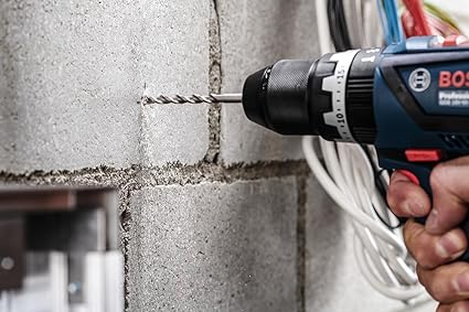 Professional Matkap Ve Kırıcı Delici Uçları, Taş Ve Beton, Gri, 3 Adet - Görsel 4