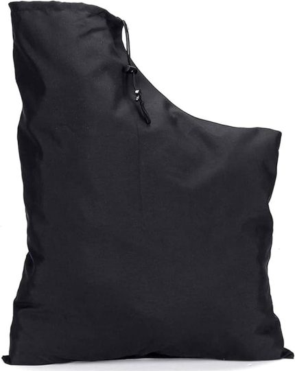 Evrensel Yaprak Üfleyici Vakum Torbası Bahçe Çim Avlu Parçalayıcı Yedek Yaprak Torbası Siyah (60 x 44 x 35 cm) - Siyah