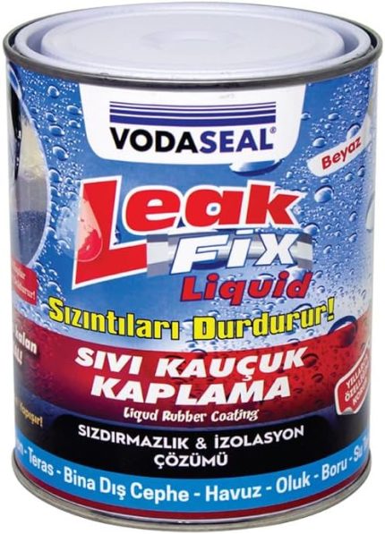 Leak Fix Kauçuk Kaplama, Beyaz, 800 Gram