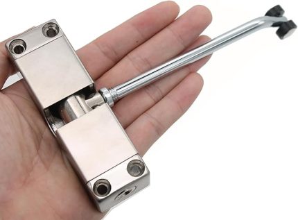 Yaylı kapı kapatıcı, paslanmaz çelik, ayarlanabilir, otomatik, özel ve ticari kullanım için, paslanmaz çelik yüzey montajı, kapı kilidi