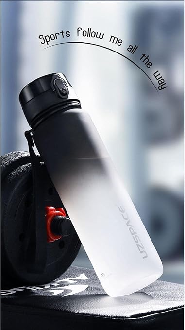 FiftyFifty 500ml Çift Renk Softtouch FF Collection Tritan Su Matarası Siyah-Beyaz - Görsel 4