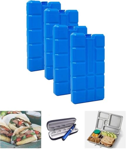 400ml İçi Su Dolu Buz Kasedi 48 Saat Korumalı Buz Aküsü 4 Adet AL4655