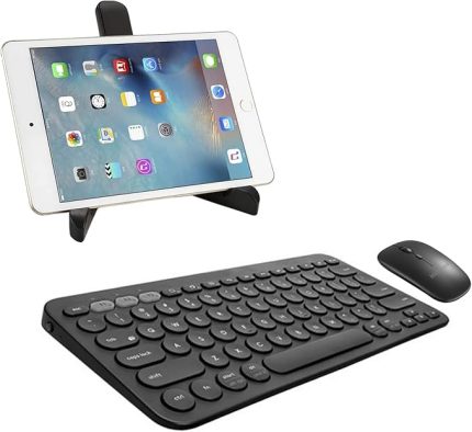 iPad Air 5.Nesil 10.9 inch 2022 Bluetooth Klavye + Mouse + Tablet Standı - AL8106