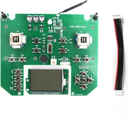 ve V020 ile Uyumlu LED Ekranlı Balıkçılık Yemi Teknesi Verici Kurulu için Uzaktan Kumanda Devre Kartı Doomun