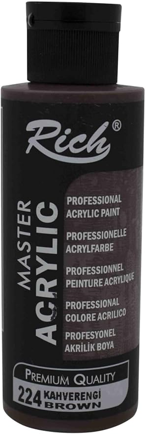 Rich Master Akrilik Boya 120 Cc Kahverengi