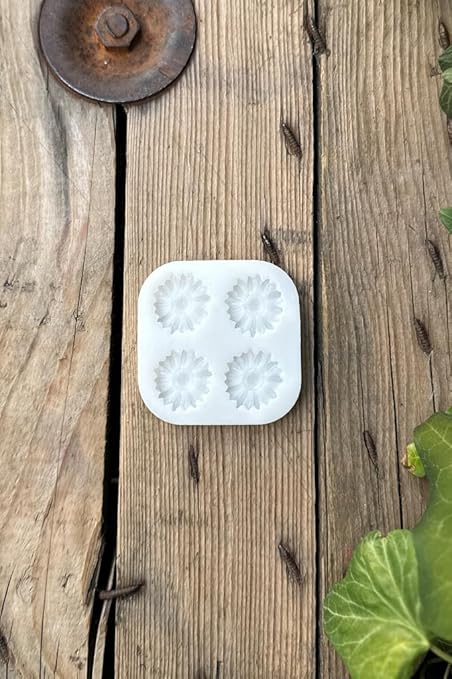 Concept Koyun Gözü Çiçeği Dörtlü Mum Kalıbı (Silikon) - Görsel 5