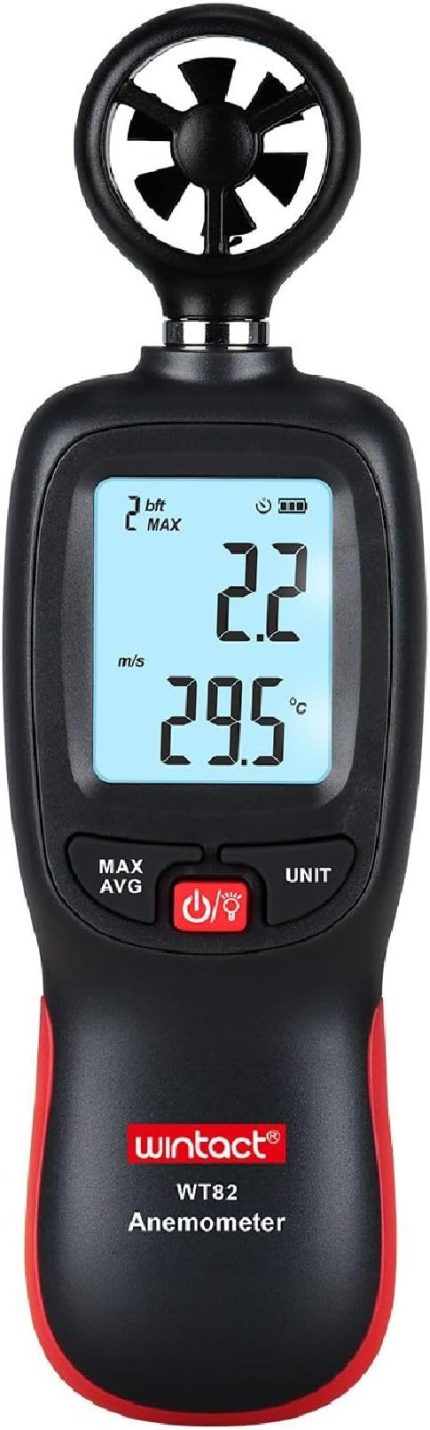 WT82 Dijital Anemometre Hava Hız Ölçer