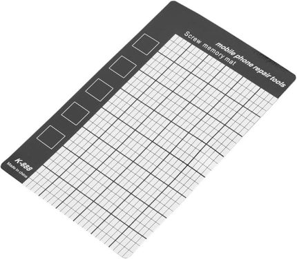 Manyetik Mat 15 × 9 × 1 Taşınabilir K - 888 Manyetik Vidalı Hafıza Matı Vida Tamir Araçları için