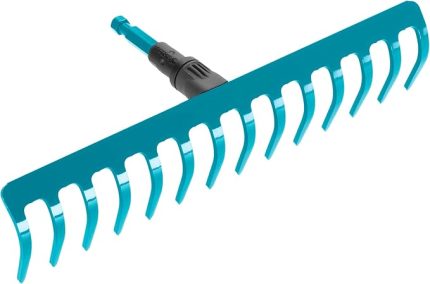 combisystem tırmık: Pratik tırmık, 14 dişli, tırmık, yabani ot temizleme ve toprak işleme için ideal bahçe aksesuarı, çalışma genişliği 36 cm, tüm CS saplara uygun (3178 – 20)