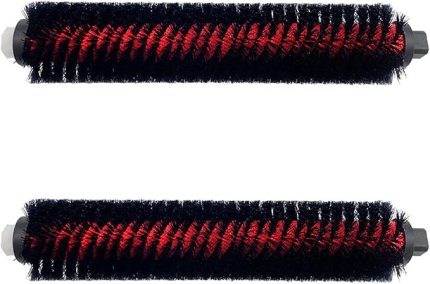 Unknown Roborock S7 Maxv Ultra S7 Pro G10 G10S G10S PRO Elektrikli Süpürge ile Uyumlu Yüksek Hızlı Kendini Temizleyen Yuvarlama Fırçası Ana Fırça Yedek Parçası (2 ADET)