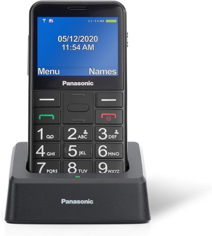 KX-TU155 EXBN Tuşlu Cep Telefonu Siyah (Panasonic Türkiye Garantili)