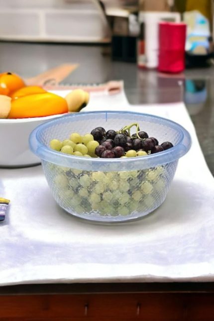 & Bulaşık Leğeni & Hamur & Yoğurt Mayalama Kabı Çok Amaçlı Badya 6 Litre Mavi Mavi