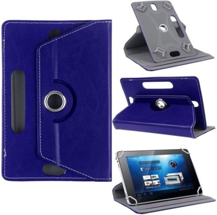 Lenovo Smart Tab M8 Tb-8505fs Tablet Kılıf Deri Standlı Dönerli Universal 8 Inç