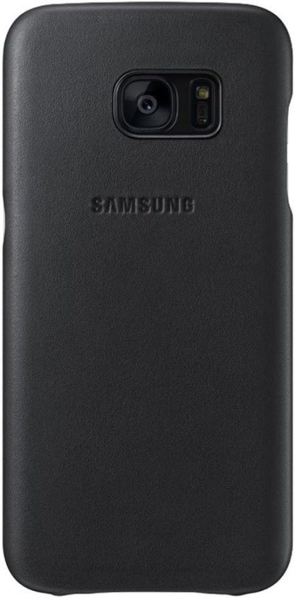 Leder Cover EF-VG930 für Galaxy S7, schwarz