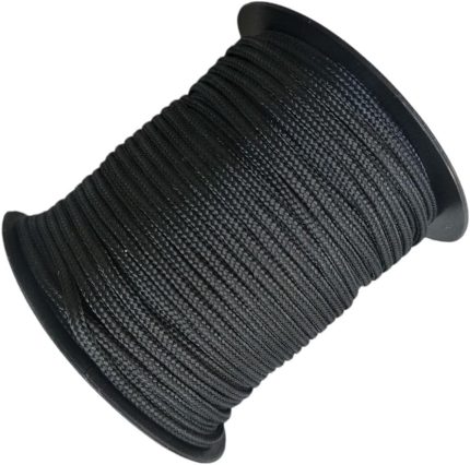 2 Mm Paraşüt Ipi 10 Metre siyah Tek Ebat