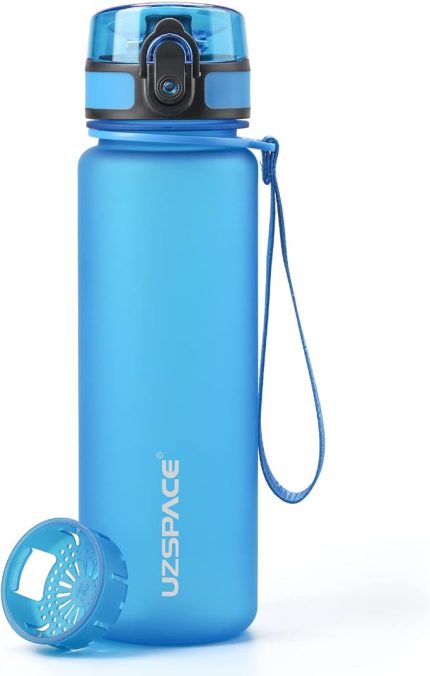Su şişesi çocuk sızdırmaz, spor plastik içecek şişesi, 1 l, 800 ml, 500 ml, Tritan ve bisfenol A içermez, spor şişesi, karbondioksit için uygundur