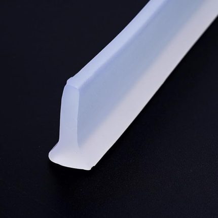 for 100-300CM Duş Eşiği Su Bariyeri, Kauçuk Silikon Duş Bariyeri Su Durdurucu Banyo Su Geçirmez Şerit