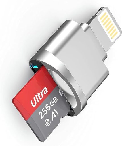 SD Kart Okuyucu – USB C & USB Dönüştürücülü OTG Kart Okuyucu, Type-C TF Hafıza Kartı Okuyucu, Macbook, Samsung, Laptop, Android Uyumlu Metal Mini Kart Okuyucu | EVINTO