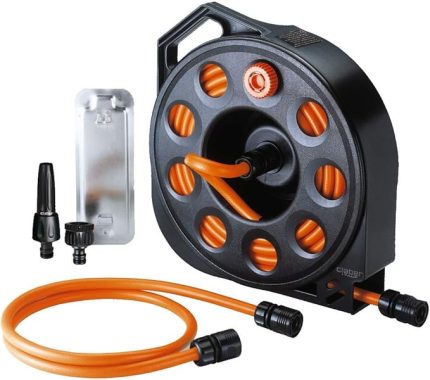 8974 Aquapass Kasetli Hortum Makarası- 15 Metre Özel Hortumlu