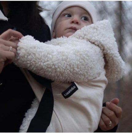 Carrier - 10 Ay - 4 Yaş (18 KG) Kırık Beyaz Çocuk Taşıyıcı I Ama Kucağı - Sling