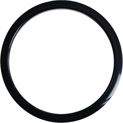 SC-GPHP-5B 12,7 cm (5 inç) bağlantı noktası koruma halkası, siyah