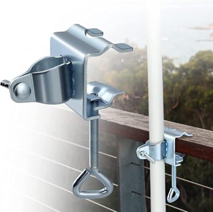 Güneş şemsiyesi standı, şemsiye standı, bahçe şemsiyeleri için güneş şemsiyesi, bank, Buddy Deck şemsiye standı, taşınabilir güneş şemsiyesi tutucu, balkon korkuluğu, teraslar, masalar,