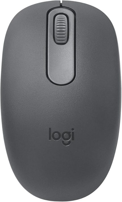 M196 Bluetooth Kablosuz Mouse, Dizüstü Bilgisayarlar, Tabletler ve Daha Fazlası için Kompakt ve Taşınabilir Mouse, 12 Aylık Pil, Akıcı İzleme, PC, Mac, Windows ve macOS ile Uyumlu, Siyah