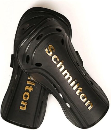 çocuk ve yetişkin futbol tekmeliği schimilton tekmelik kavallık kaval koruyucu tekmelik Siyah l