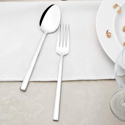 Dalyan Sade 12 Kişilik 60 Parça Çatal Kaşık Takımı