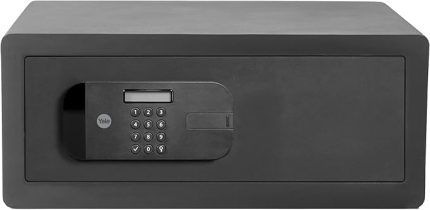 YLHB/200/EB1 Yüksek Güvenlikli Motorlu Otel Kasaları - Laptop Tipi - Oteller için uygundur, Siyah