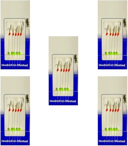 Çapari Takımı 5 Adet No:8 150cm 0,30mm 5 İğneli