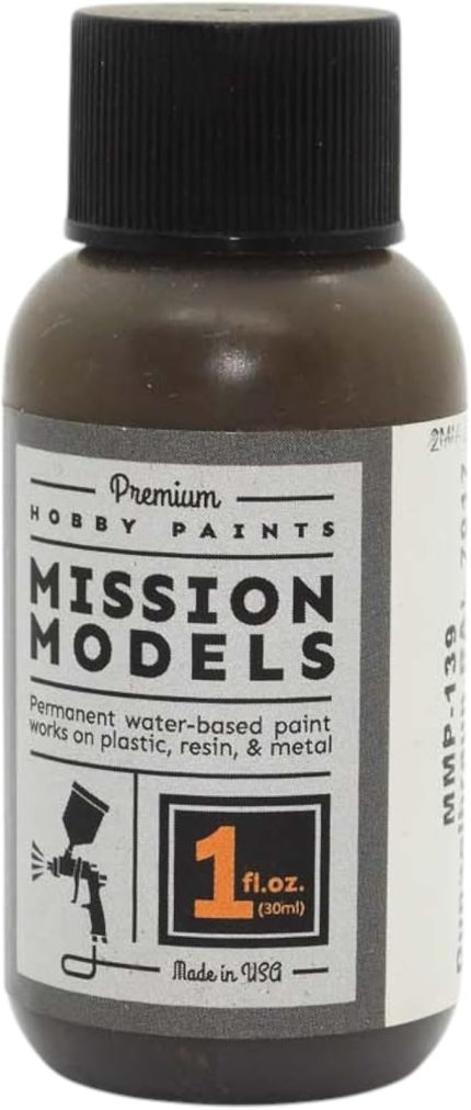 MODELS Dunkelbraun RAL 7017 Su Bazlı Akrilik Boya 1 Oz MIOMMP139 Plastik Boya Akrilik