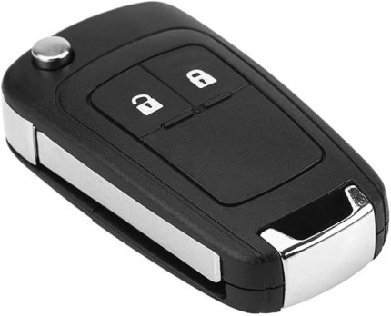 Kabuk , Flip Katlanır Uzaktan 2 Düğme Araba Anahtarlık Kabuk Kılıf Insignia Için Uzaktan Akıllı Anahtar Kılıf