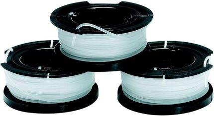 İplik makarası – Black+Decker çim biçme makinesi için yedek makara – otomatik (AFS) + etkili çalışma için Powercommand iplik uzatmalı çim biçme makinesi için uygundur – A6485-XJ