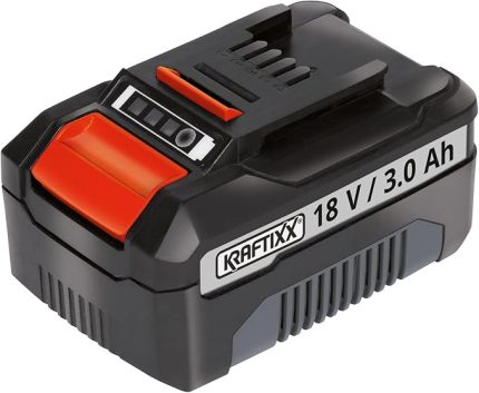 Kraftixx By Einhell 18V 3,0hh Power-X-Change, Akü, 4514071, Kırmızı/Siyah/Gri - 4514071