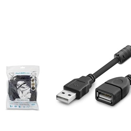 HDX7542 USB-A (D) - USB-A (E) 3mt USB Uzatma Kablosu - Siyah