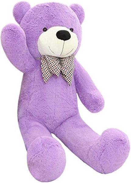 Özel Hediye - 140 cm Papyonlu Peluş Ayıcık. 140cmAyı (MOR)