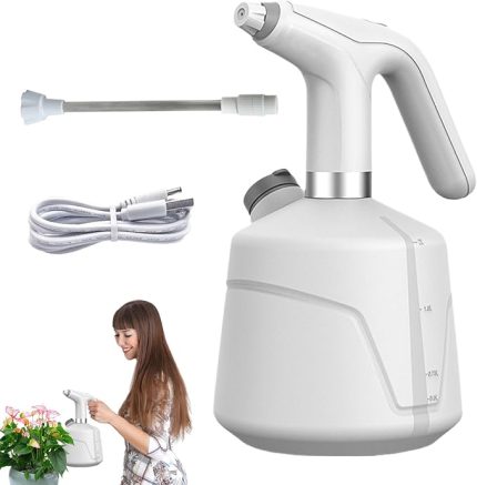 Elektrikli Sprey | Otomatik Bahçe Sulama - 2000ml Şarj Edilebilir Taşınabilir Sürekli Püskürtme Hidroponik Gübreleme Temizlik İçin