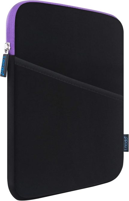 Tablet Kılıfı için 11 inç iPad A16 2025, 11 inç iPad Air M3 M2 2025-2024, 11" iPad Pro M4, 10.9" iPad, 10.2" iPad, 10.9" iPad Air, 10.5" iPad Pro, Samsung Galaxy Tab A9+ Protective Bag, Mor