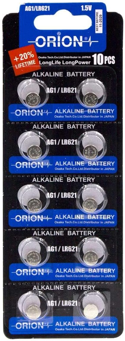 AG1 LR621 364A 1.5V Alkalin Pil 10'lu Paket