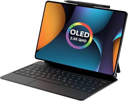 PAD H10 Pro 12.6" OLED Tablet 8GB RAM 256GB + Casper H10 Pro Klavyeli Tablet Kılıfı + Prestige Kalem