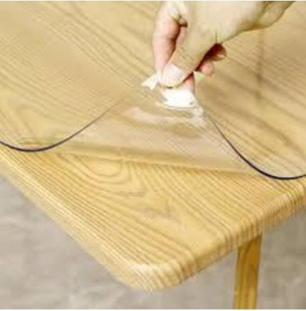 MASA ÖRTÜSÜ 1,7 mm 80 cm x 110 cm Kalın Pvc Kaymaz Masa Örtüsü Koruyucu 80 CM X 110 CM